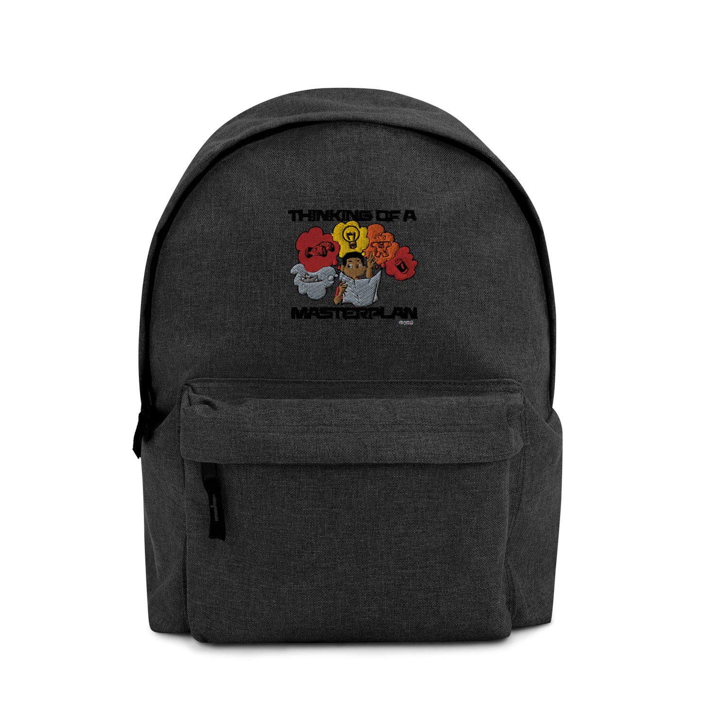 Master Plan Embroidered Backpack