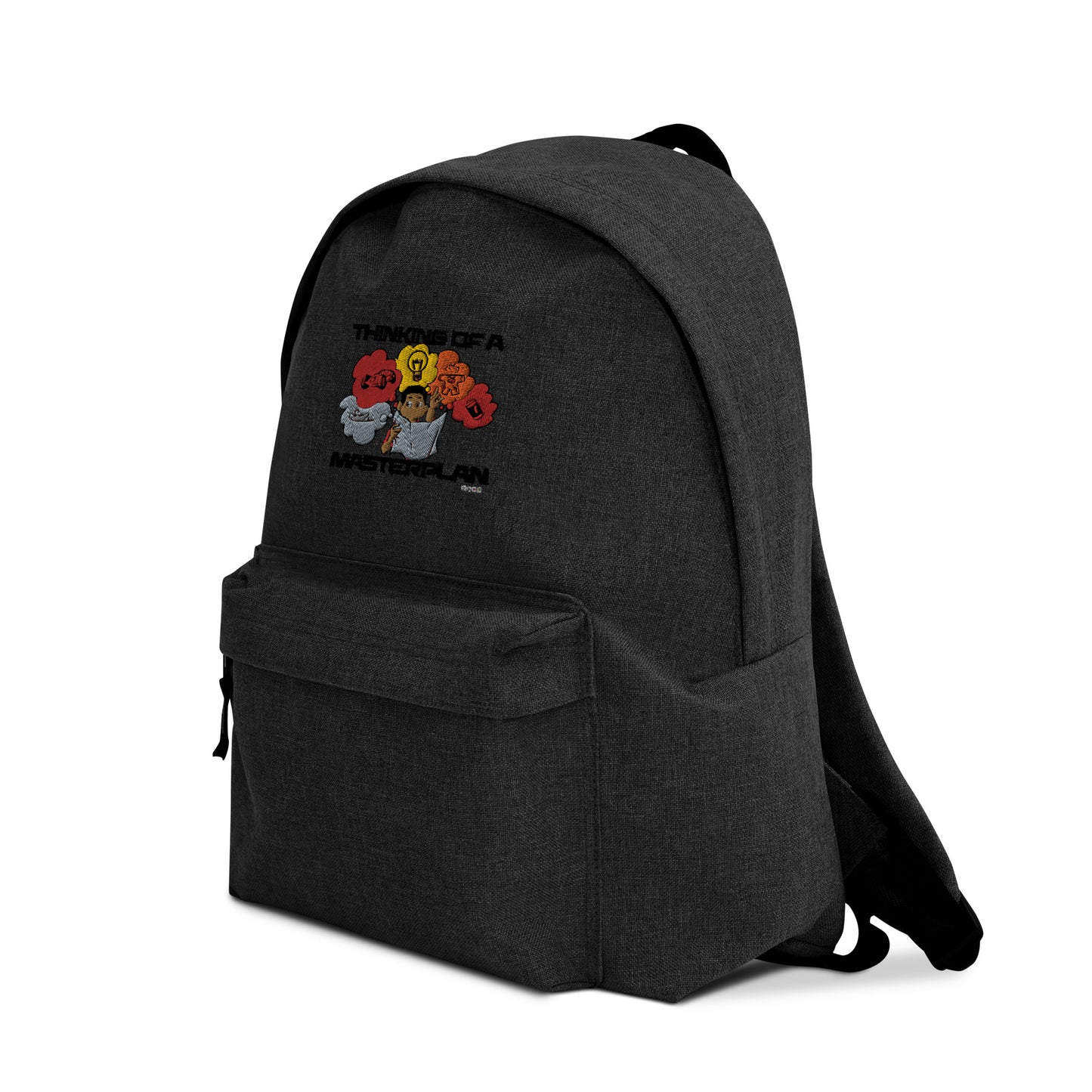 Master Plan Embroidered Backpack