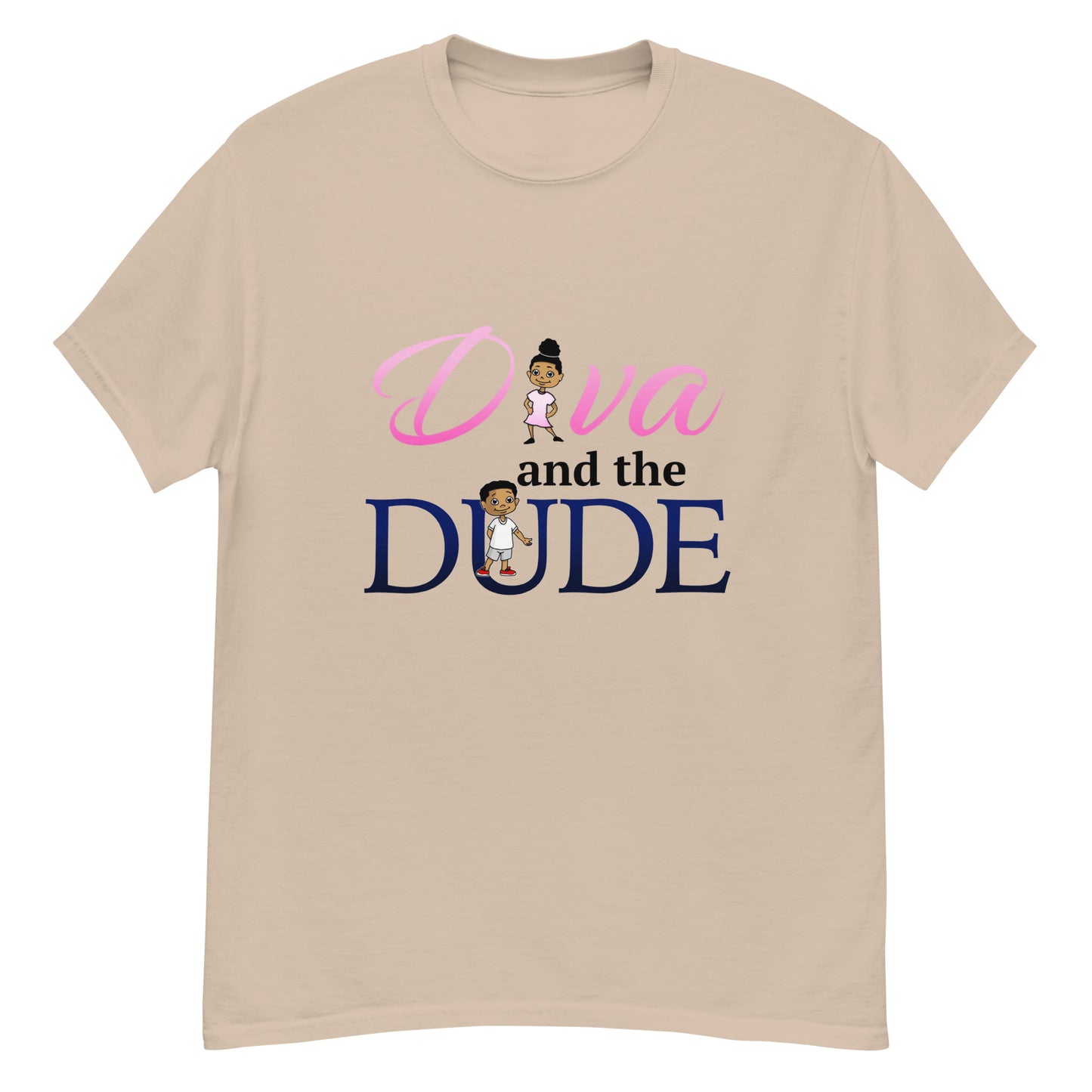 Diva & Dude Adult T-shirt