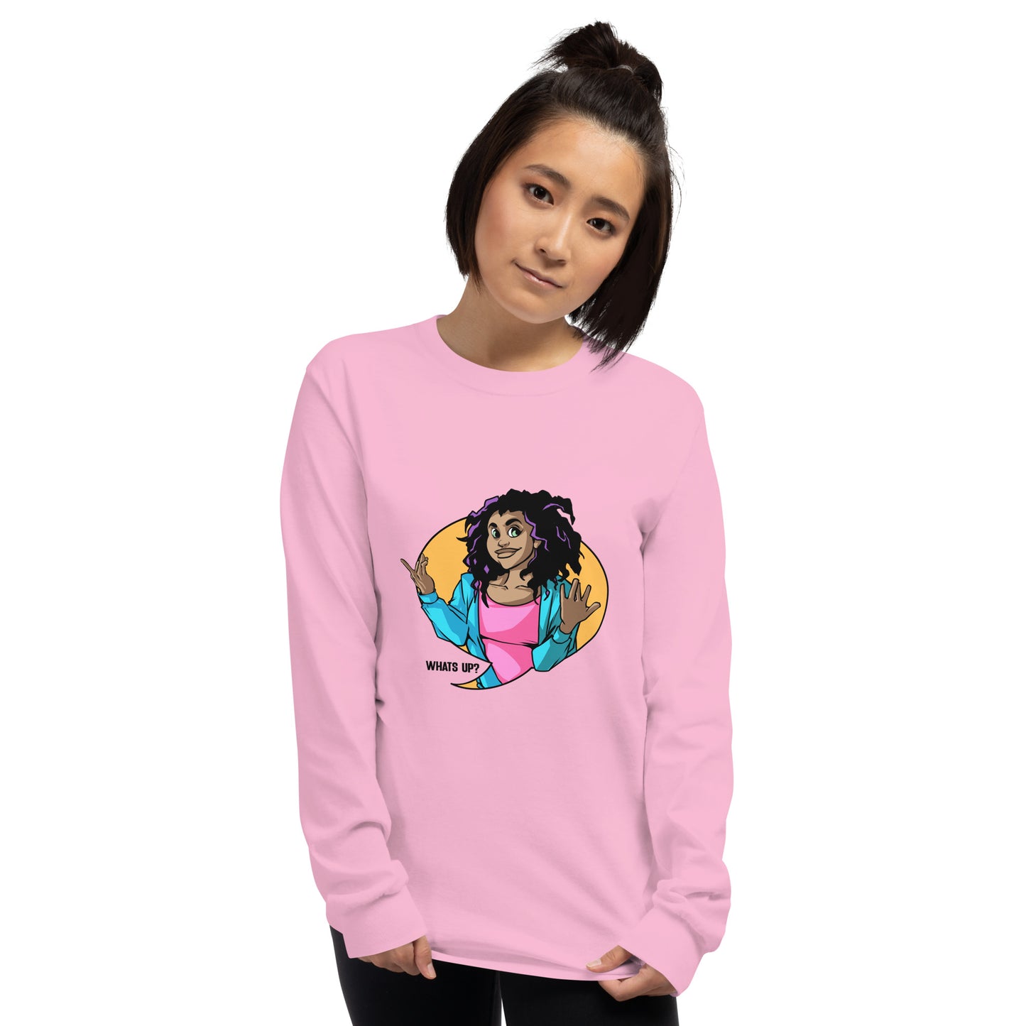 What's up Diva Adult Long Sleeve Shirt