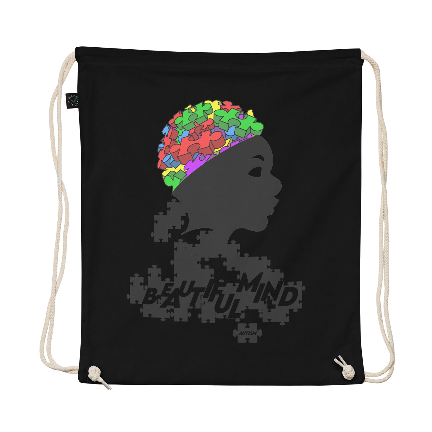 Beautiful Mind drawstring bag