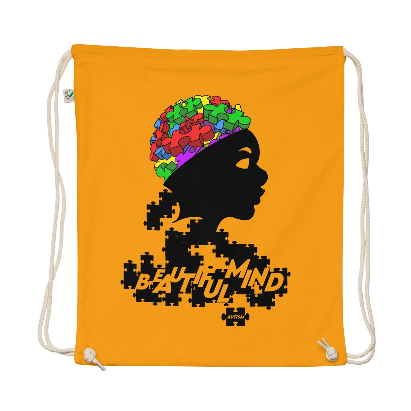 Beautiful Mind drawstring bag