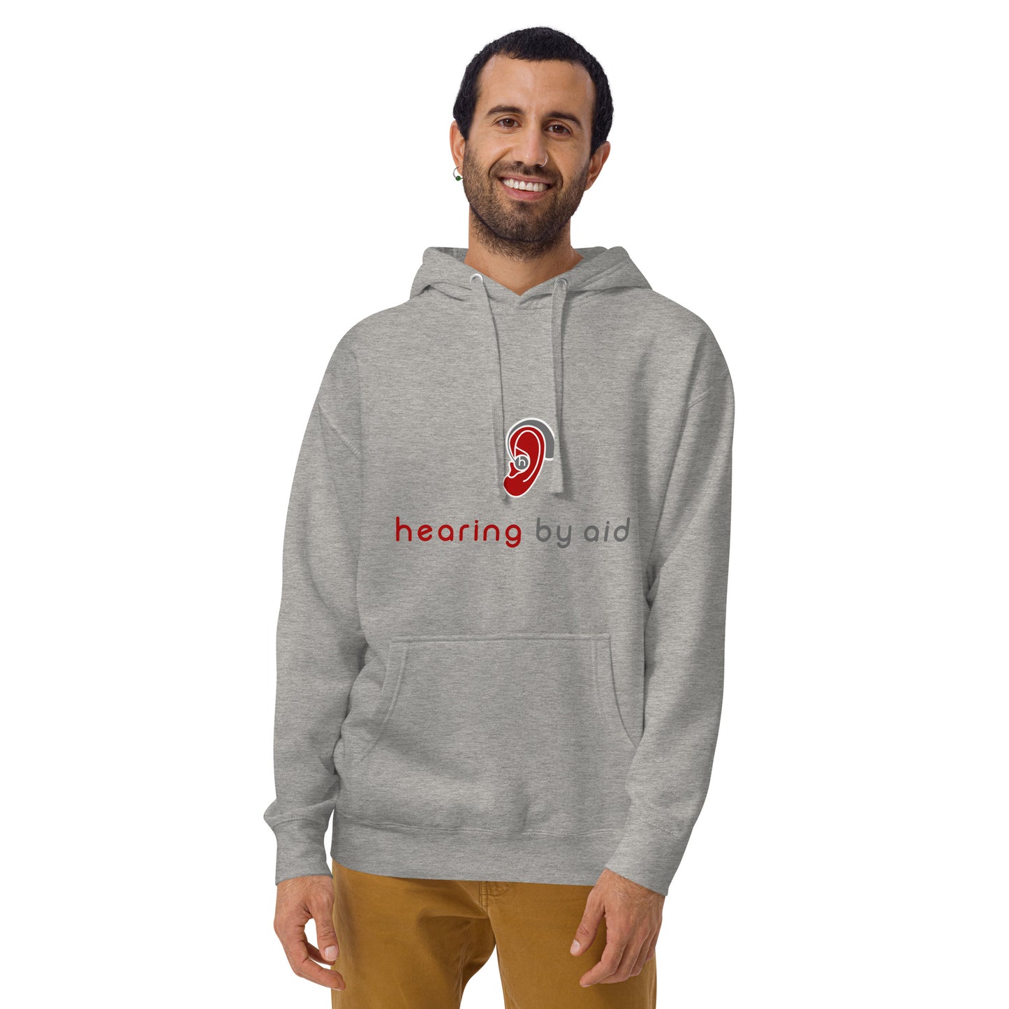 Hearing By Aid Adult Hoodie