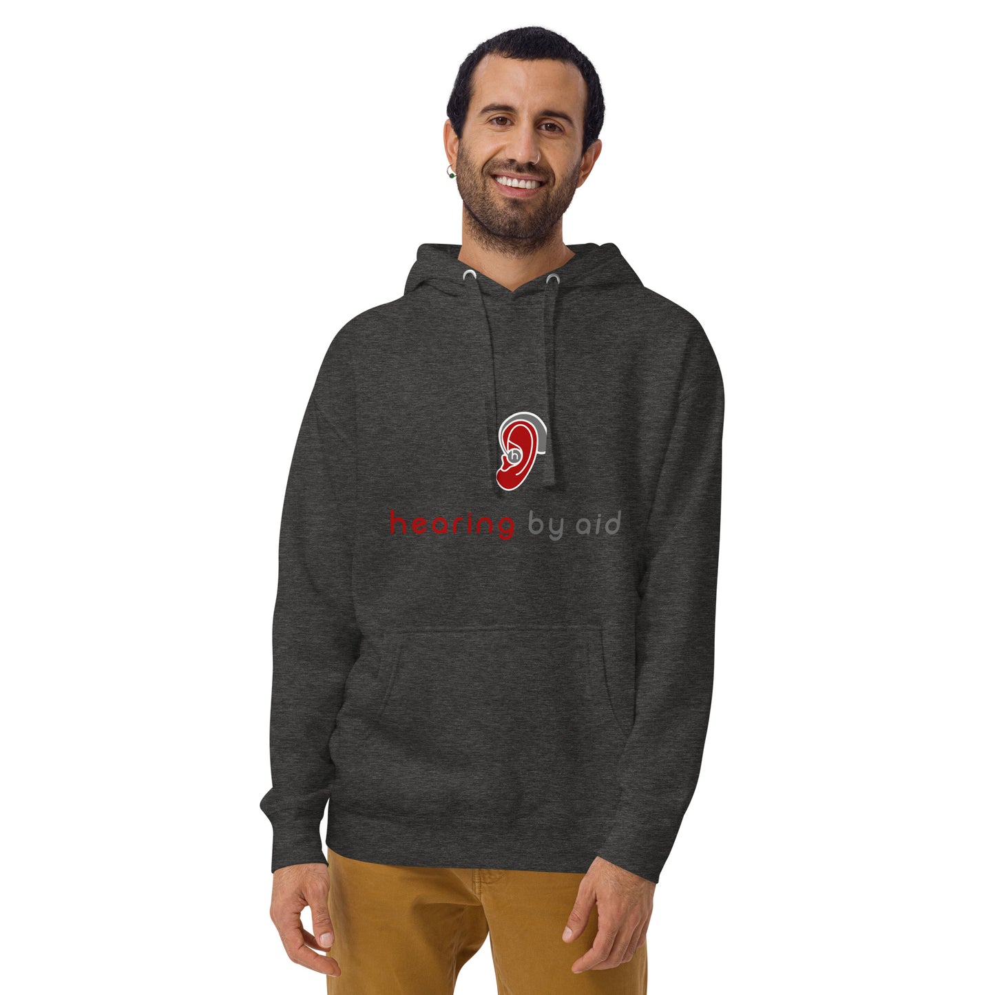 Hearing By Aid Adult Hoodie