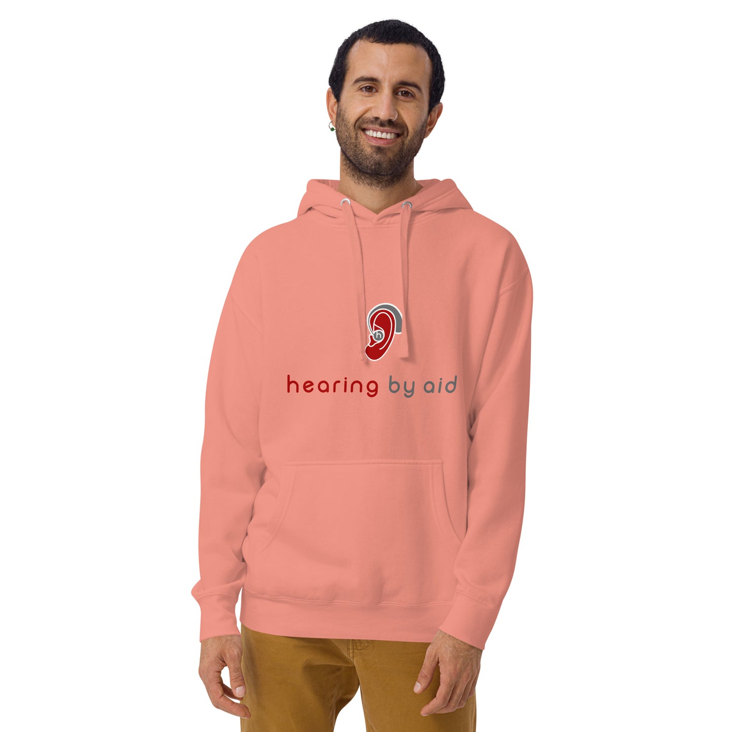 Hearing By Aid Adult Hoodie