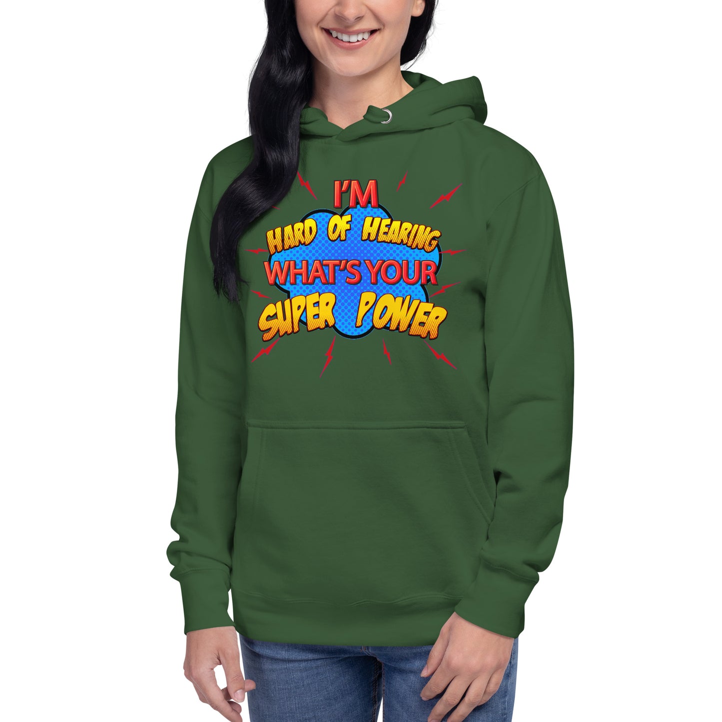 Super Power Adult Hoodie