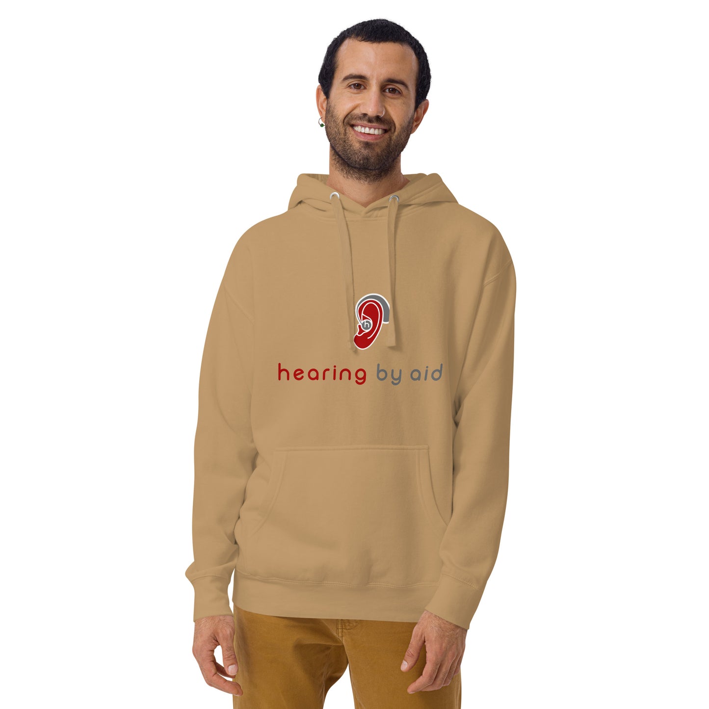 Hearing By Aid Adult Hoodie