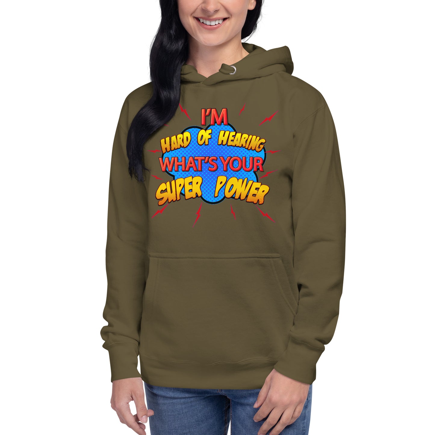 Super Power Adult Hoodie