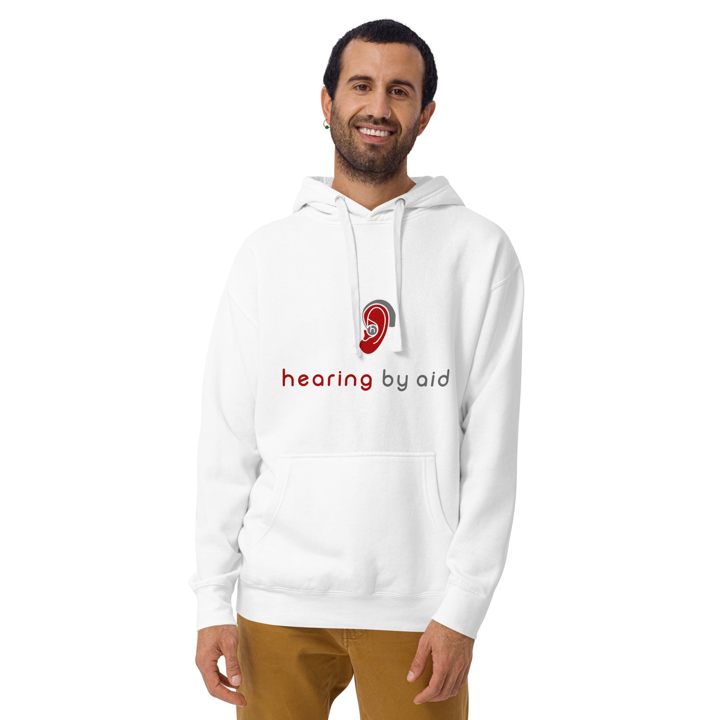 Hearing By Aid Adult Hoodie