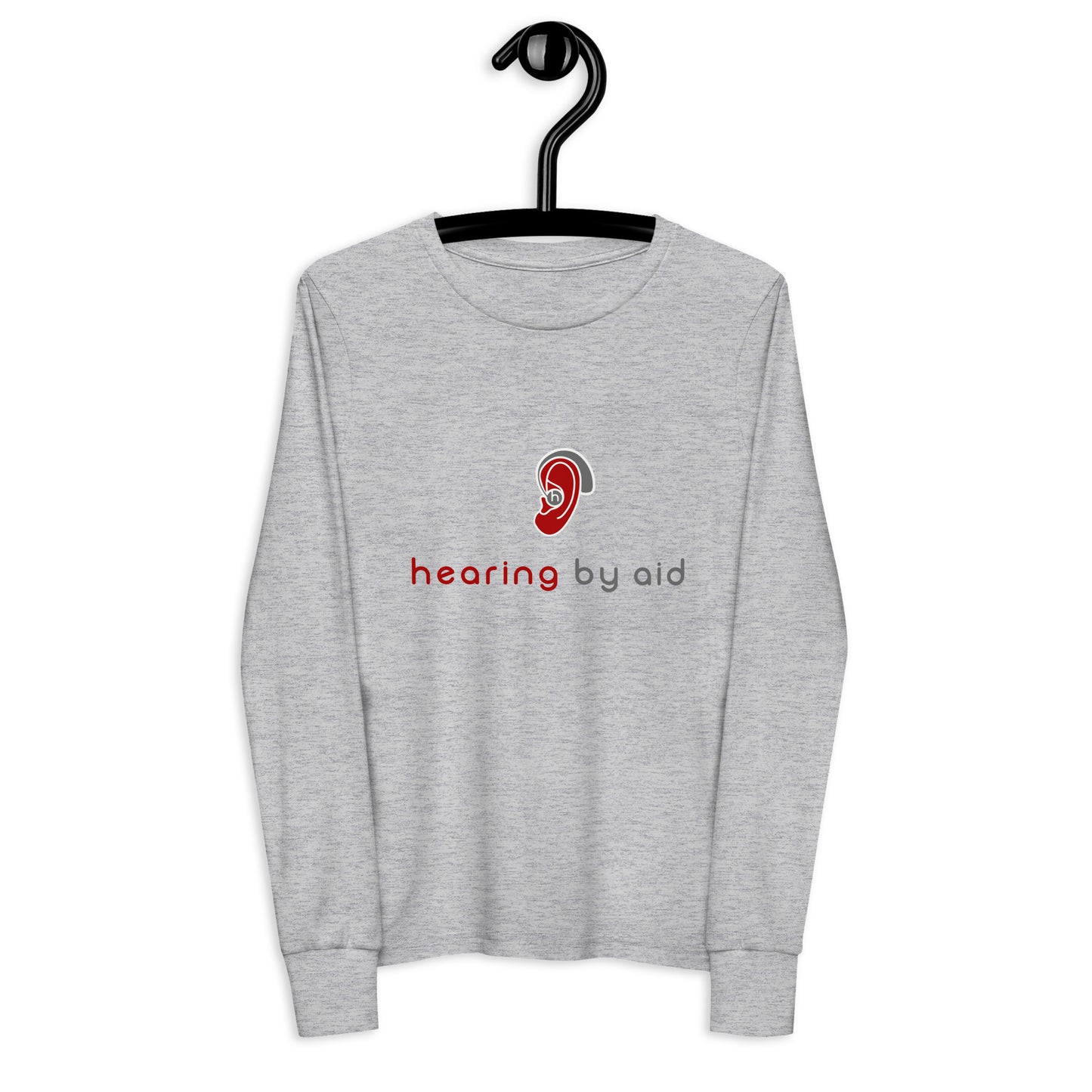 Hearing by Aid Youth long sleeve tee