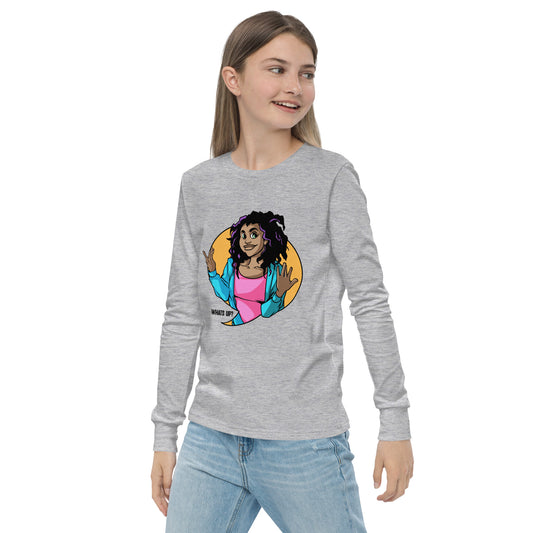 What's up Diva Youth long sleeve tee