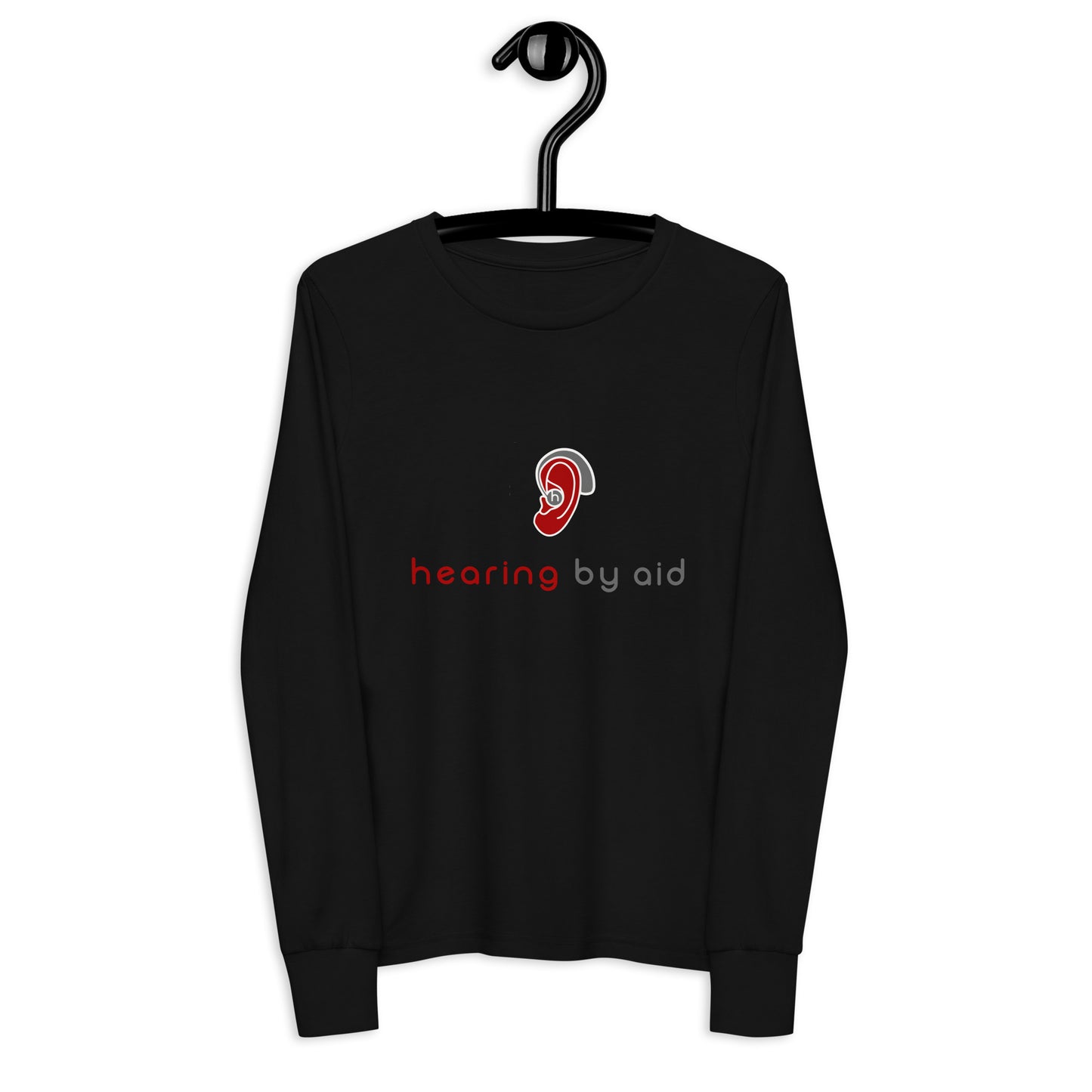 Hearing by Aid Youth long sleeve tee