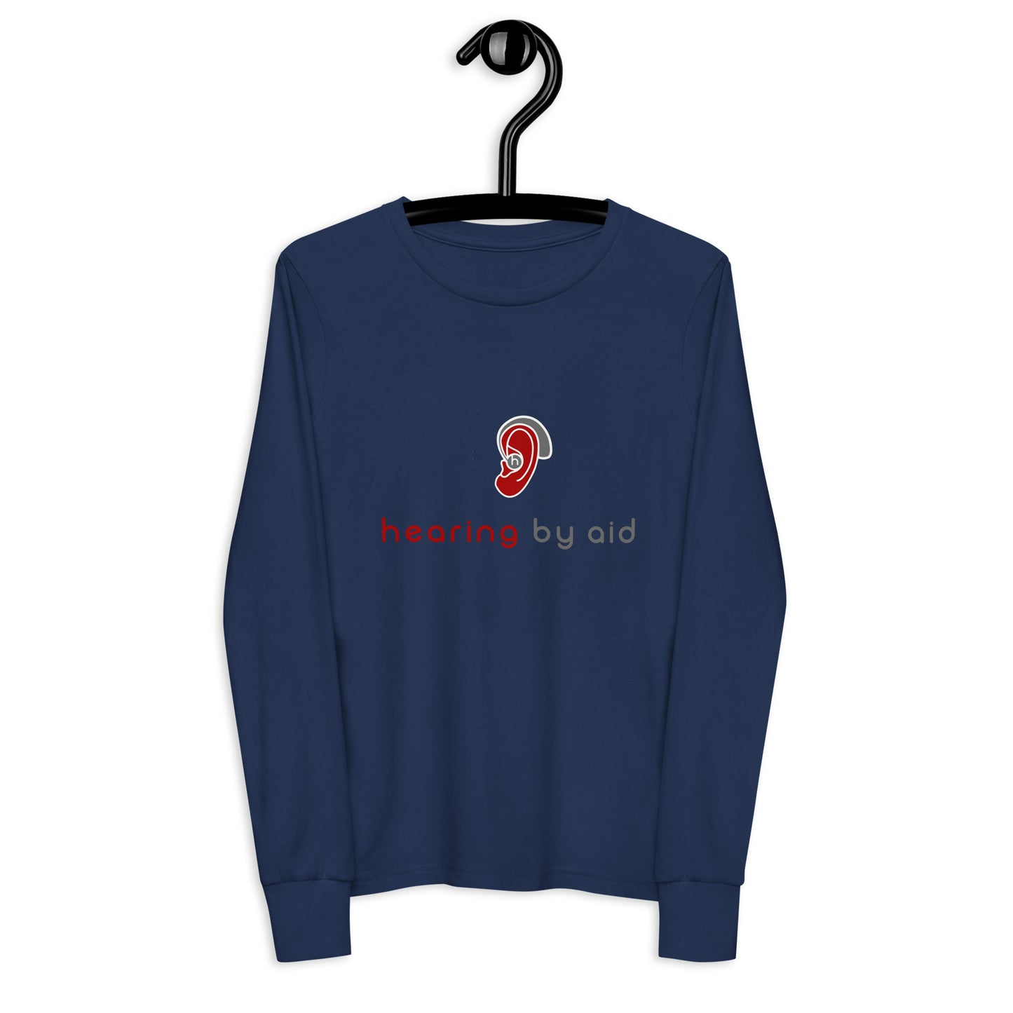 Hearing by Aid Youth long sleeve tee