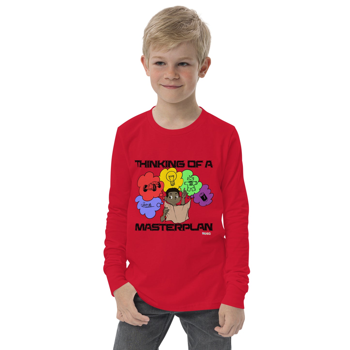 Master Plan Youth long sleeve tee