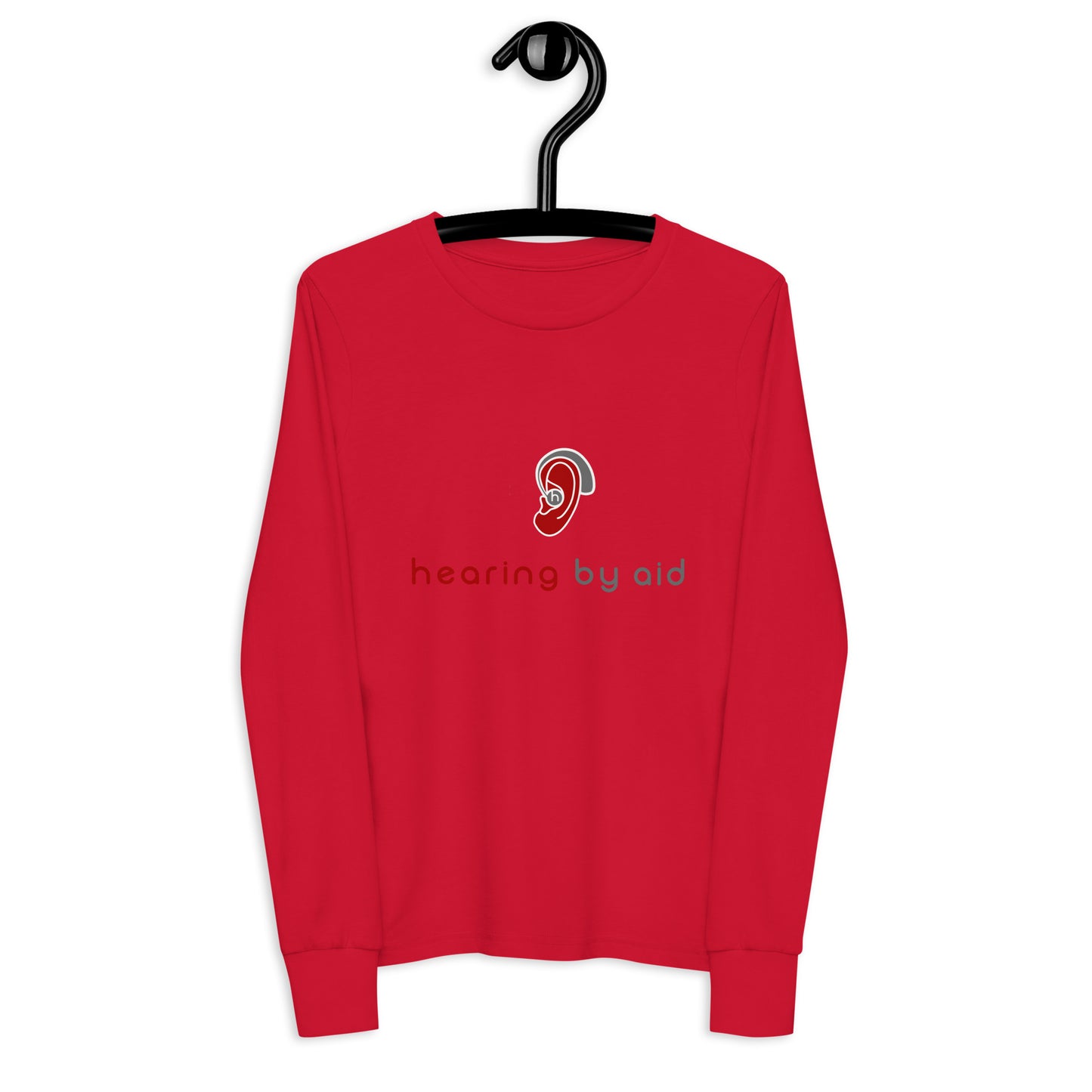 Hearing by Aid Youth long sleeve tee