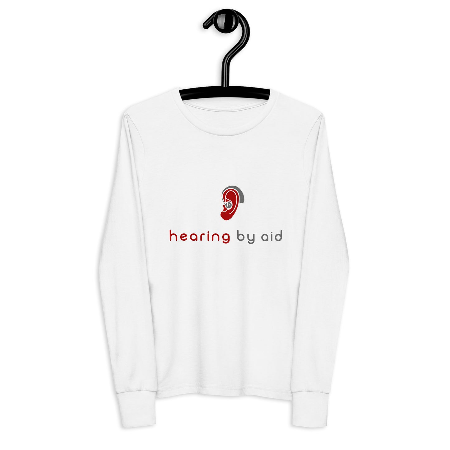 Hearing by Aid Youth long sleeve tee